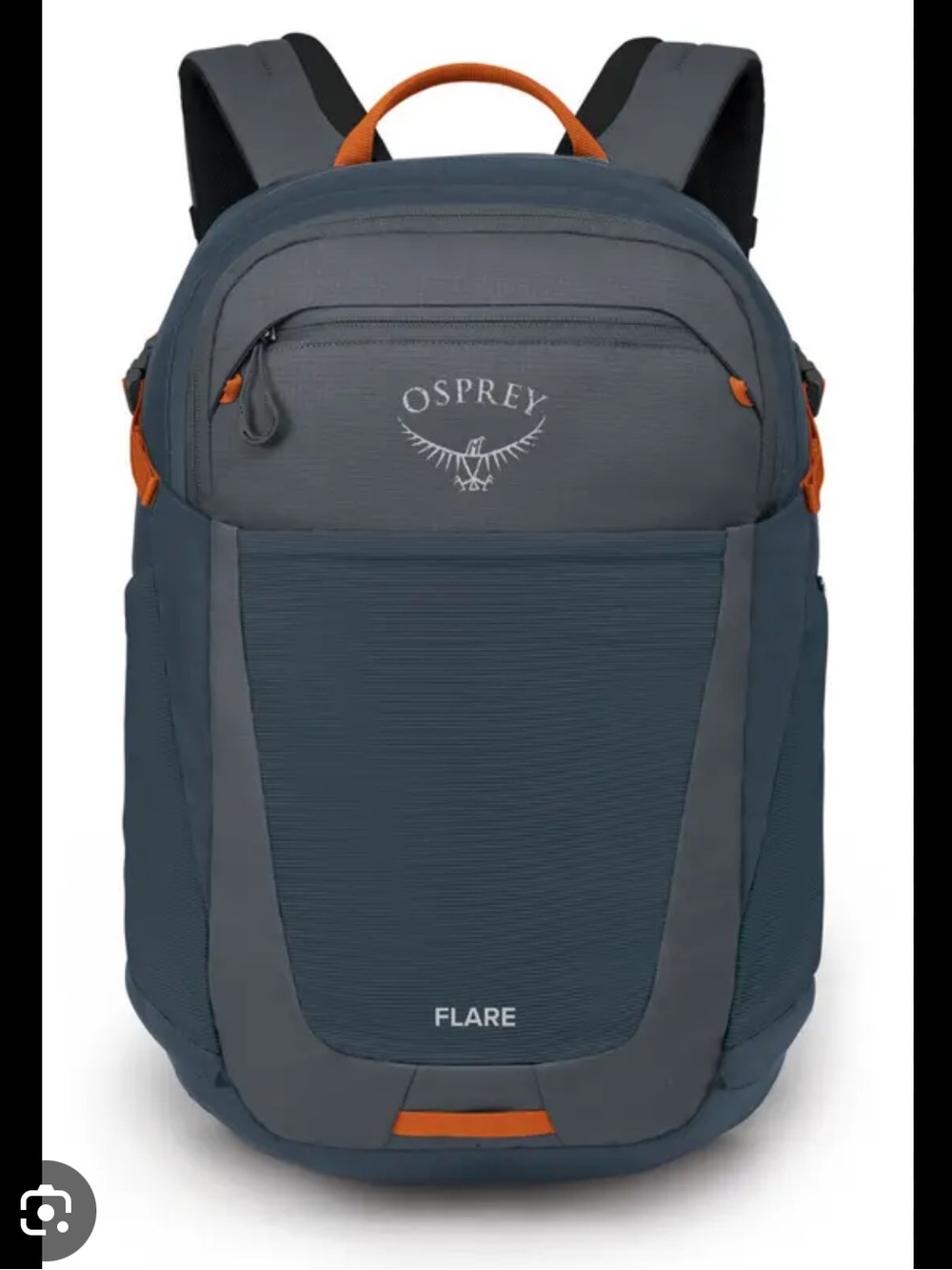 Osprey flare 27 L navy and orange backpack Laptop Compartment
